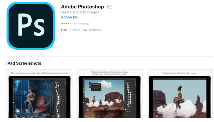 adobe photoshop touch ipad tutorials
